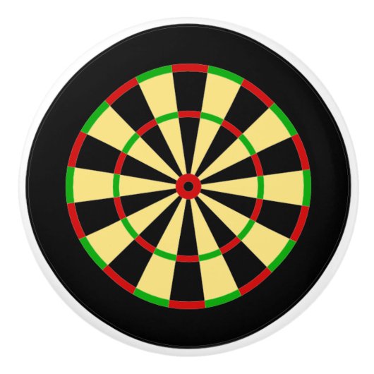 Target Practice Board Keramikknauf (Vorderseite)