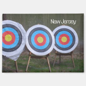 Target Practice Rectangle Magnet (Vorderseite)