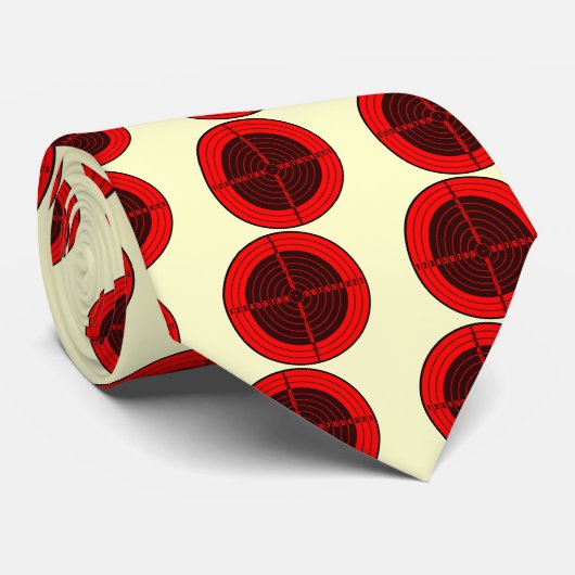 target red krawatte (Gerollt)