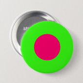 Target Style Neon Button – Customizable (Vorne & Hinten)