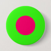 Target Style Neon Button – Customizable (Vorderseite)