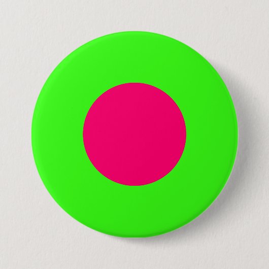 Target Style Neon Button – Customizable (Vorderseite)