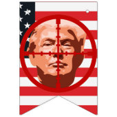 Target Trump Impeachment Party Wimpelkette (Zweite Fahne)