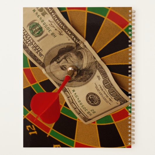 Target Wealth Hunded Dollar Bill Planer (Rückseite)