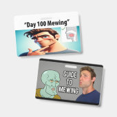 Targeta Mewing Ausweis (Vorder- & Rückseite)