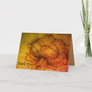 *'T'arici Rose'-Design, Danke schön Feiertagskarte