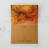 *'T'arici Rose' design, Feiertagskarte (Innenseite)