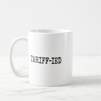 Tarif-verängstigter Trump Anti-Tarif verängstigt 2 Kaffeetasse