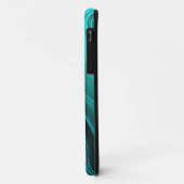 "Tarifa" Blue Wirbel Waves Case-Mate iPhone Hülle (Hinten/Links)