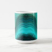 "Tarifa" Blue Wirbel Waves Kaffeetasse (Mittel)