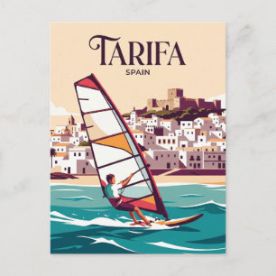 Tarifa Spanien Postkarte