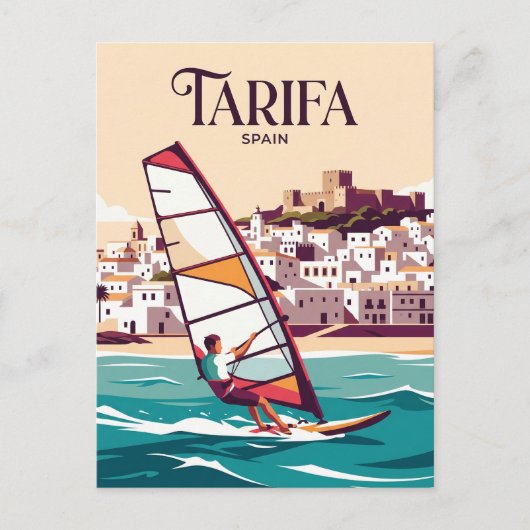 Tarifa Spanien Postkarte (Vorderseite)