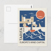 Tarifa Spanien Reise Postkarte (Vorne/Hinten)