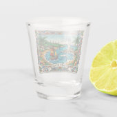 Tarifa Spanien Reise Schnapsglas (Rückseite)