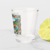 Tarifa Spanien Reise Schnapsglas (Rechts)