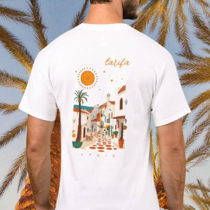 Tarifa Spanien Urlaub mittelmeer Stadt T-Shirt