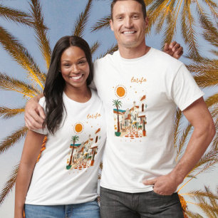 Tarifa Spanien Urlaub mittelmeer Stadt  T-Shirt
