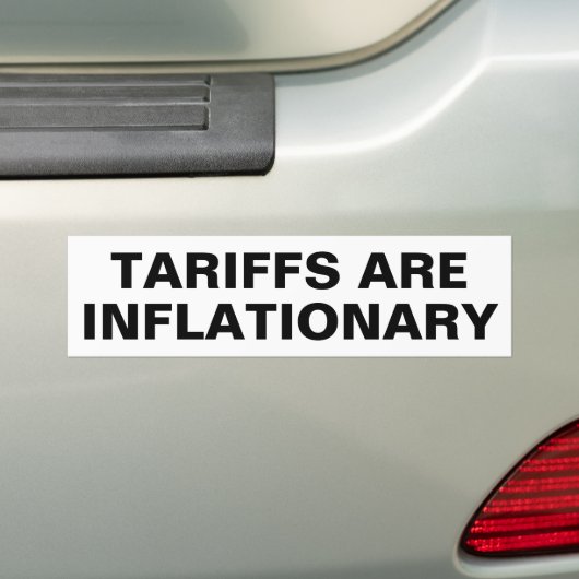 Tarife sind inflationäre™ Autoaufkleber (Auf Auto)