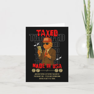 Tariff Daddy Funny Trump Design - Politisches Meme Karte