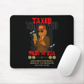 Tariff Daddy Funny Trump Design - Politisches Meme Mousepad (Mit Mouse)