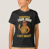 Tariff Daddy Political Meme - Funny Trump Style Ta T-Shirt (Vorderseite)