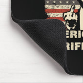 Tariff-Mann Lustig Trump Zölle Meme America First  Mousepad (Ecke)