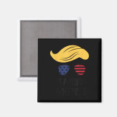 Tariff Sheriff Präsident Trump Tariff Magnet (Vorderseite/Rückseite)