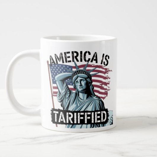 Tariff Titters – America’s Satirical Statement Jumbo-Tasse (Links)