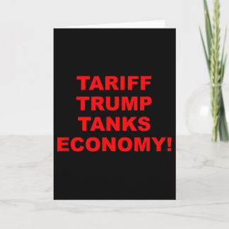 Tariff Trump Tanks Economy  Karte