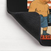 Tariff War lustig Trump Vs Xi Jinping Boxing Match Mousepad (Ecke)
