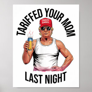 Tariffrei Ihre Mama letzte Nacht verschickt Sarcas Poster