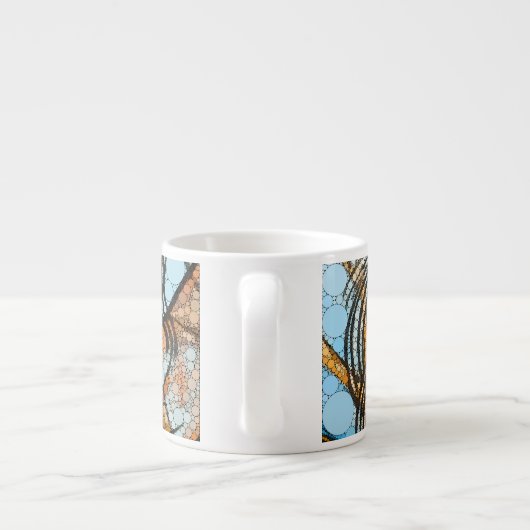 Tarin, Unendlichkeit Punkte nach Francis Picabia Espressotasse (Rückseite)