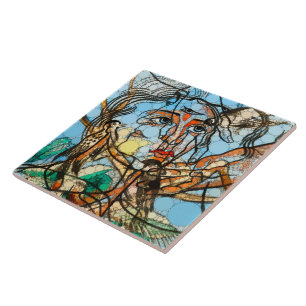 Tarin, Unendlichkeit Punkte nach Francis Picabia Fliese