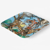 Tarin, Unendlichkeit Punkte nach Francis Picabia Pappteller (Gewinkelt)