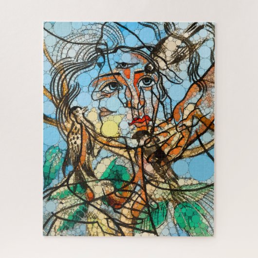 Tarin, Unendlichkeit Punkte nach Francis Picabia Puzzle (Vertikal)