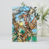 Tarin, Unendlichkeit Punkte nach Francis Picabia RSVP Karte (Stehend Vorderseite)