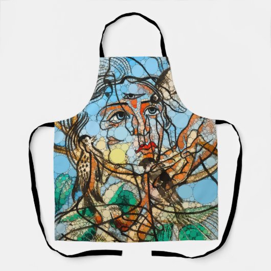 Tarin, Unendlichkeit Punkte nach Francis Picabia Schürze (Vorderseite)