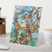 Tarin, Unendlichkeit Punkte nach Francis Picabia Sockelschild (In SItu)