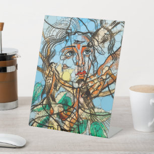 Tarin, Unendlichkeit Punkte nach Francis Picabia Sockelschild