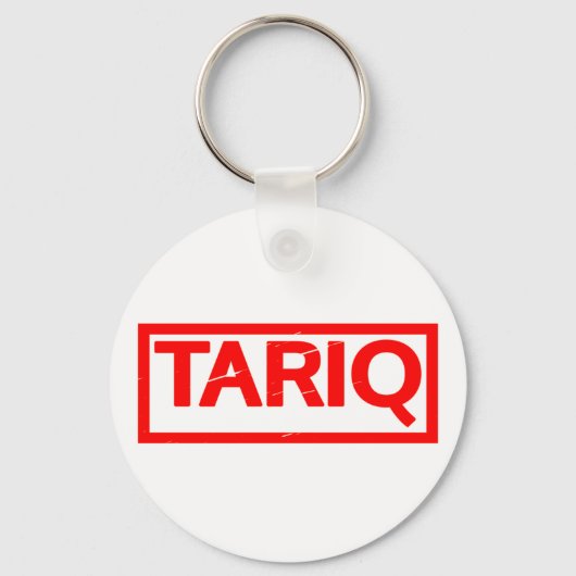 Tariq-Briefmarke Schlüsselanhänger (Vorderseite)