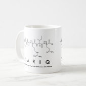 Tariq Peptidname Tasse (Vorderseite Links)