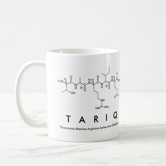 Tariq Peptidname Tasse (Links)