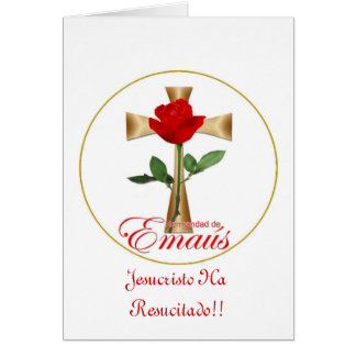 Tarjeta Betrug Logo Emaus Hombres
