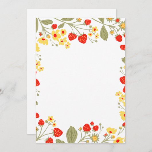 Tarjeta con sobre Incluido Einladung (Vorne/Hinten)