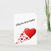 Tarjeta corazon especial dankeskarte (Vorderseite)