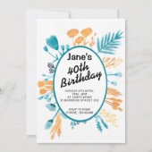 Tarjeta cumpleaños con diseño original einladung (Vorderseite)