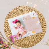 Tarjeta De Agradecimiento Boho Daisy Thank You, T Dankeskarte