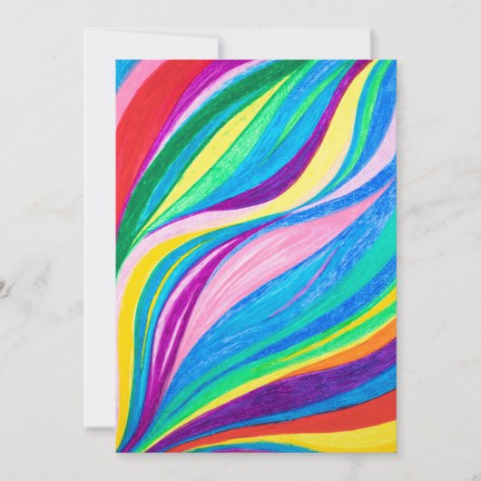 Tarjeta de agradecimiento plana dankeskarte (Vorderseite)