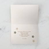 Tarjeta De Agradecimiento Teddy Bear Spanish Baby Dankeskarte (Innenseite)