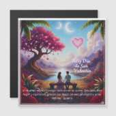 Tarjeta de Amor Magnetkarte (Vorne/Hinten)